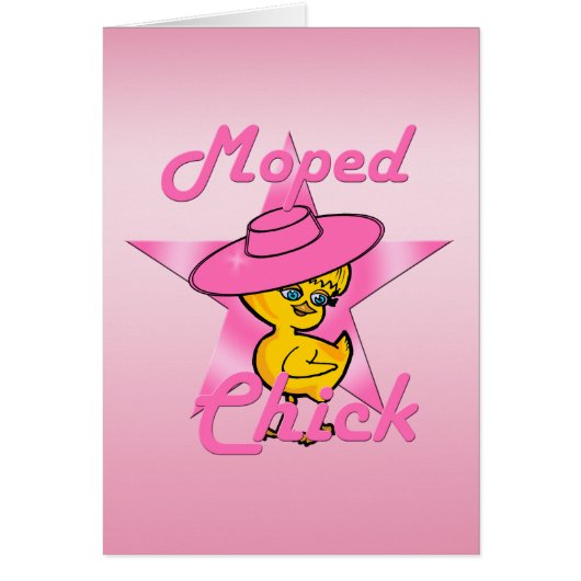 Moped Chick #8 Cards (Front)