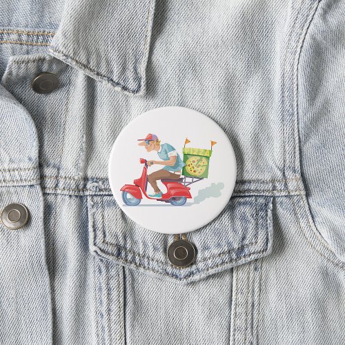 Moped Pizza Delivery Button