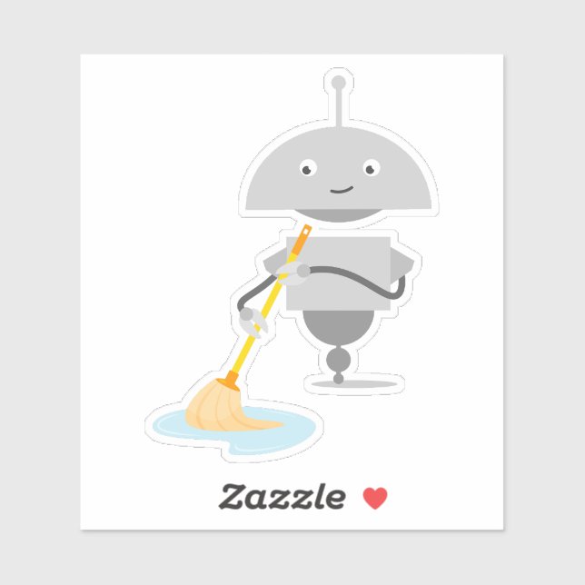 Mopping Mia Sticker (Sheet)