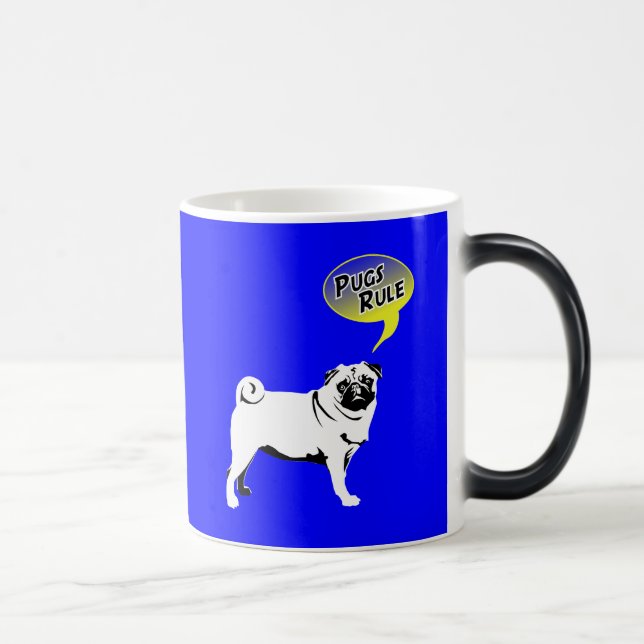 Mops Fidel Color Morph Mug (Right)