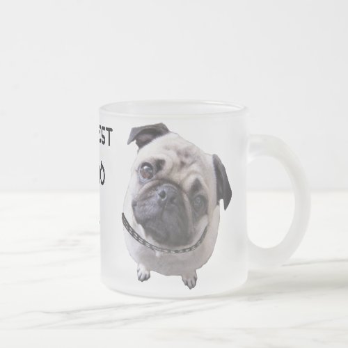 Mops glass Frosted Glass Coffee Mug