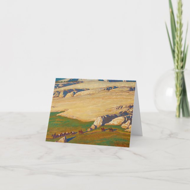 Moraine and meadow, Sierra Nevada, California Thank You Card (Front)