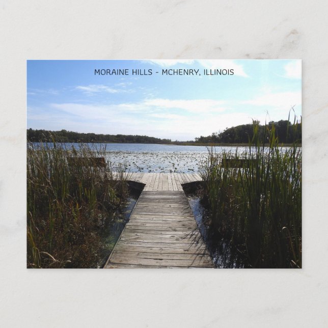 Moraine Hills, McHenry Illinois  Postcard (Front)