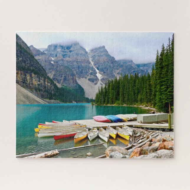 Moraine Lake Banff National Park Jigsaw Puzzle (Horizontal)