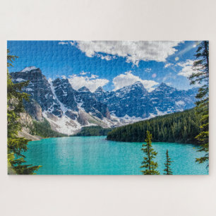 Moraine Lake, Banff National Park Jigsaw Puzzle