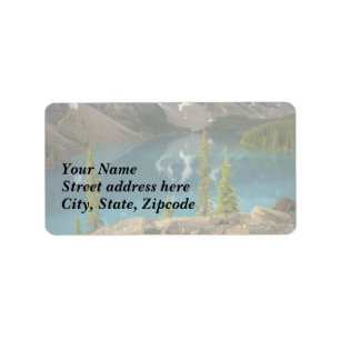 Moraine Lake Canada Label