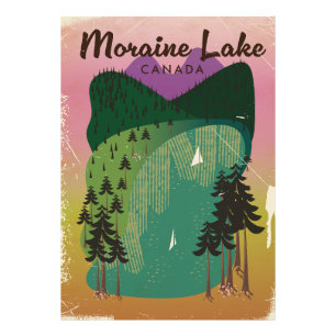 Moraine lake Canada Photo Print