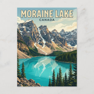 Moraine Lake Canada Postcard