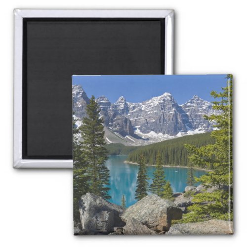 Moraine Lake Canadian Rockies Alberta Canada Magnet