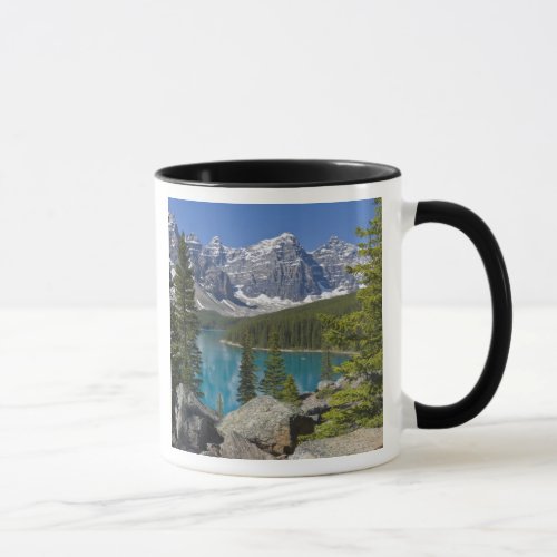 Moraine Lake Canadian Rockies Alberta Canada Mug