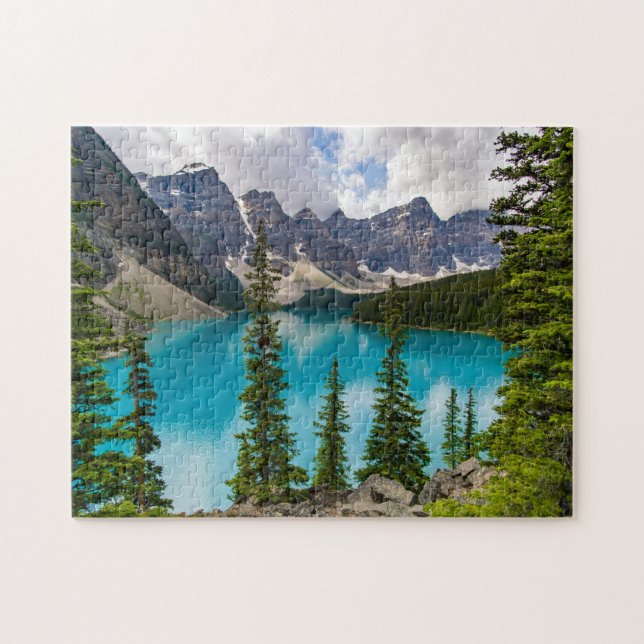 Moraine Lake In Banff National Park Canada Jigsaw Puzzle (Horizontal)