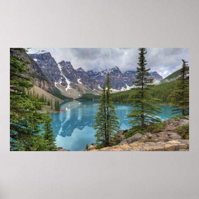 Moraine Lake Pano Poster (Front)