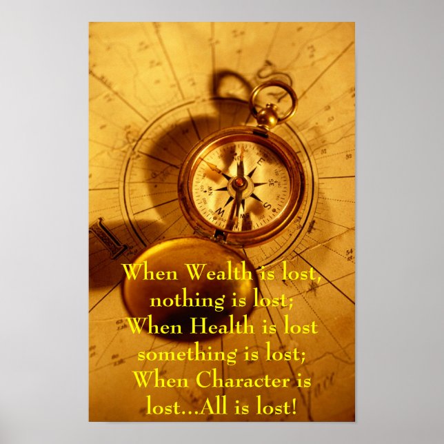 Moral Compass Poster (Front)