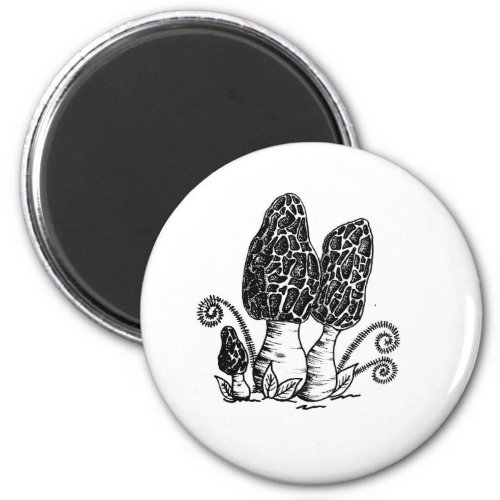 Moral Mushroom Art Magnet