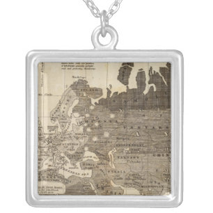 Moral, political World Silver Plated Necklace