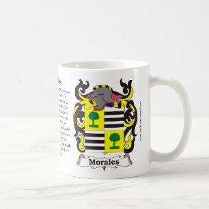 Morales Family Coat of Arms Mug