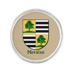 Morales Historical Shield Pin
