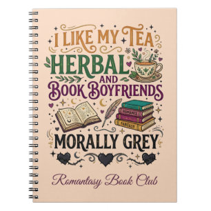 Morally Grey Book Boyfriend Herbal Tea Book Club