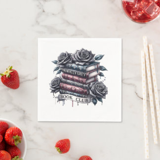 Morally Grey Book Club Napkins