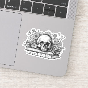 Morally grey romance books sticker