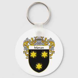 Moran Coat of Arms (Mantled) Keychain