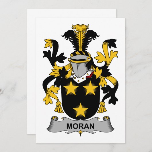 Moran Family Crest (Front/Back)