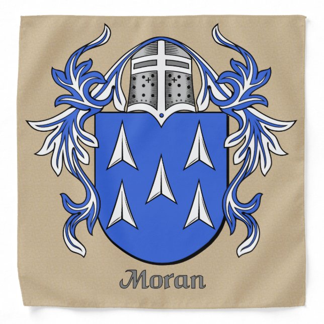 Moran Historical Coat of Arms Bandana (Front)