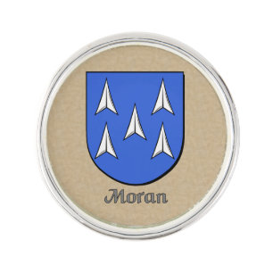 Moran Historical Shield Lapel Pin