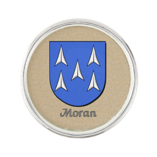 Moran Historical Shield Lapel Pin