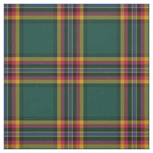 Moran Tartan Forest Green Irish Plaid Fabric