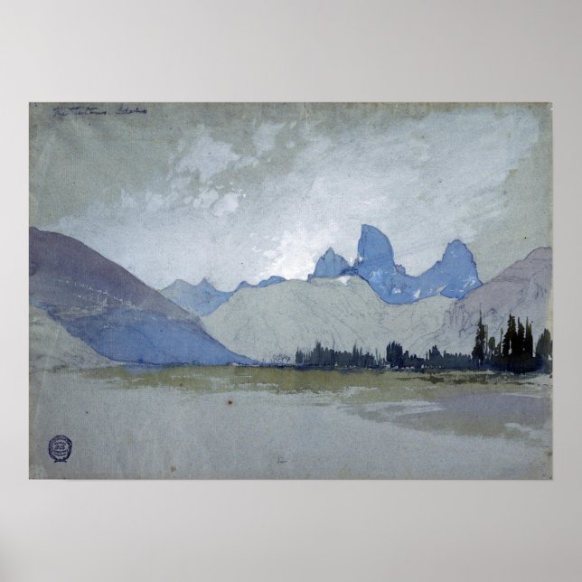 Moran - The Tetons Idaho 1879 Poster (Front)