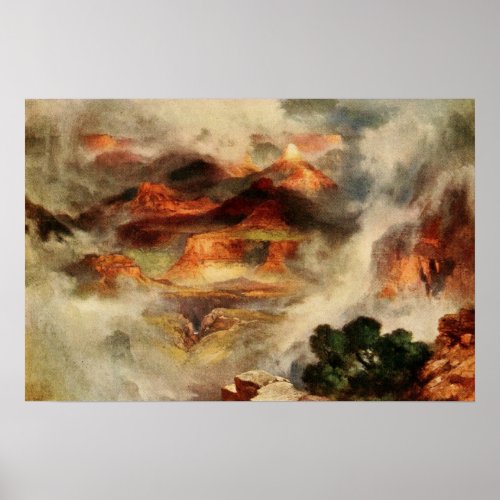 Moran _ The Yellowstone Park Poster