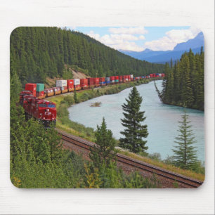 Morant's Curve Railway and Bow River Mouse Pad