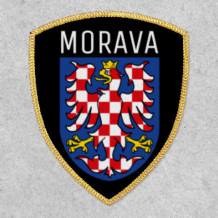 Moravia coat of arms - CZECHIA Patch