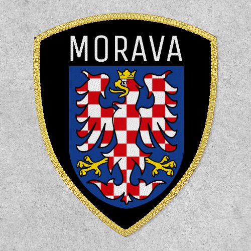 Moravia coat of arms _ CZECHIA Patch