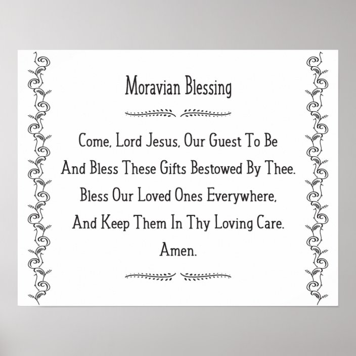 Moravian Blessing - Old Salem Prayer