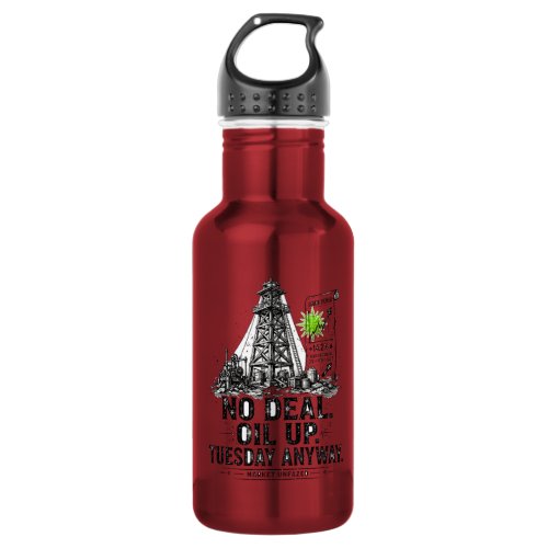 Moravian Star Line - Lime Stainless Steel Water Bottle