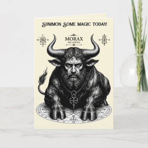 Morax The Goetic Guardian Awakens Card