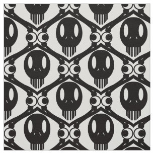 Morbid Faces Fabric