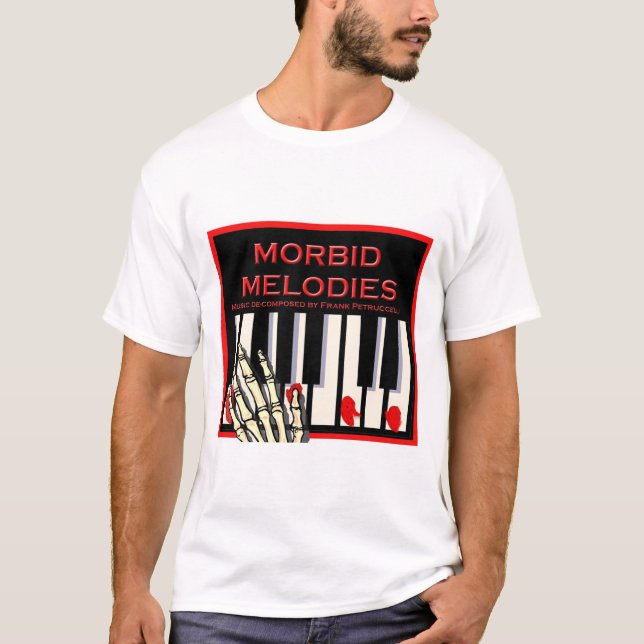 Morbid Melodies CD Logo T-shirt (Front)