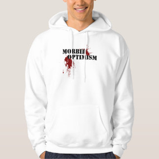 Morbid Optimism Splatter Hoodie