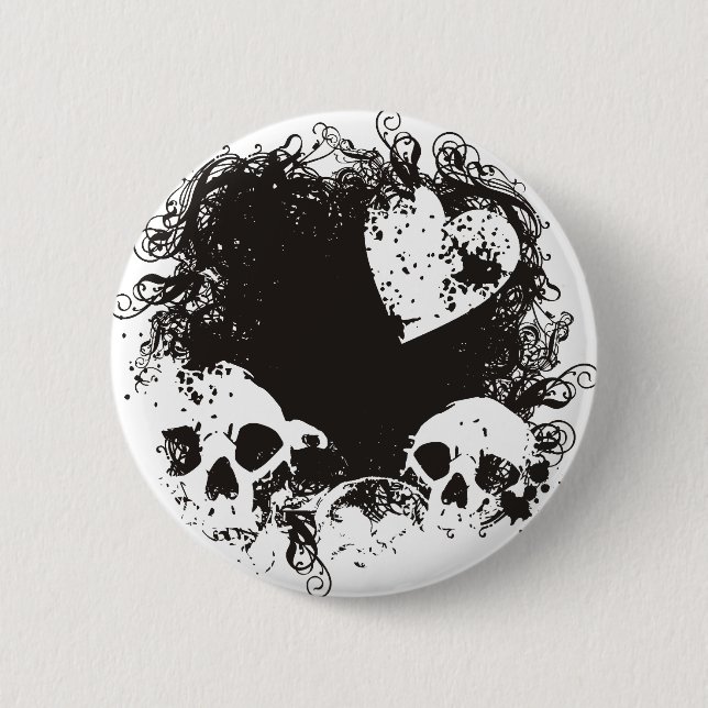 Morbid Romance Button (Front)