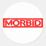 Morbid Stamp Classic Round Sticker