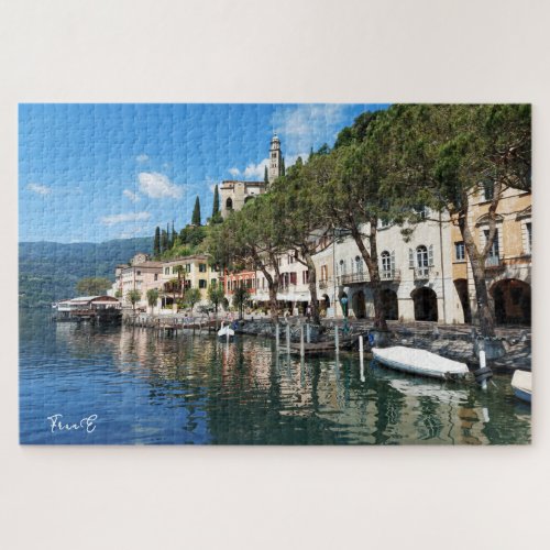 Morcote Lago di Lugano jigsaw puzzle