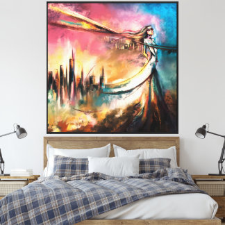 mordan art canvas print