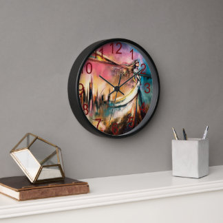 mordan art clock