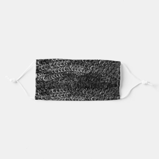 Mordhau Historical Combat Chain Mail Mask (Front, Folded)