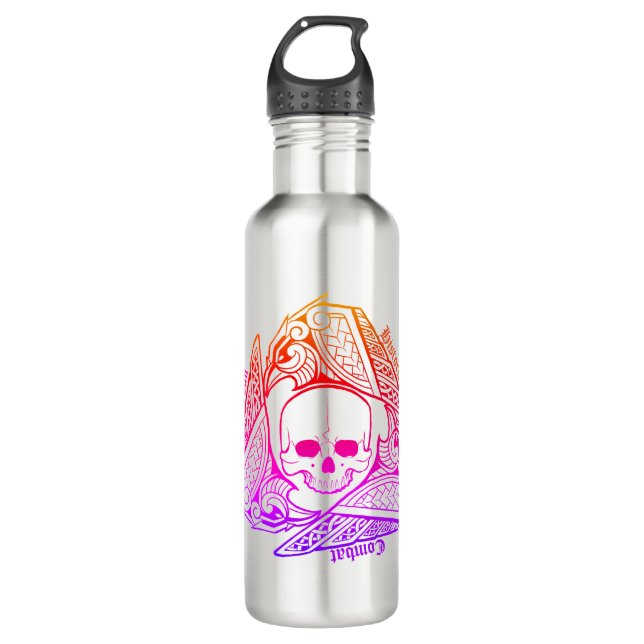 Mordhau Historical Combat Logo Stainless Steel Water Bottle (Front)