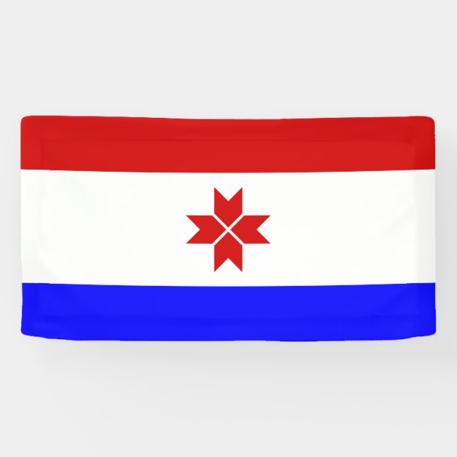 Mordovia Flag Banner (Horizontal)