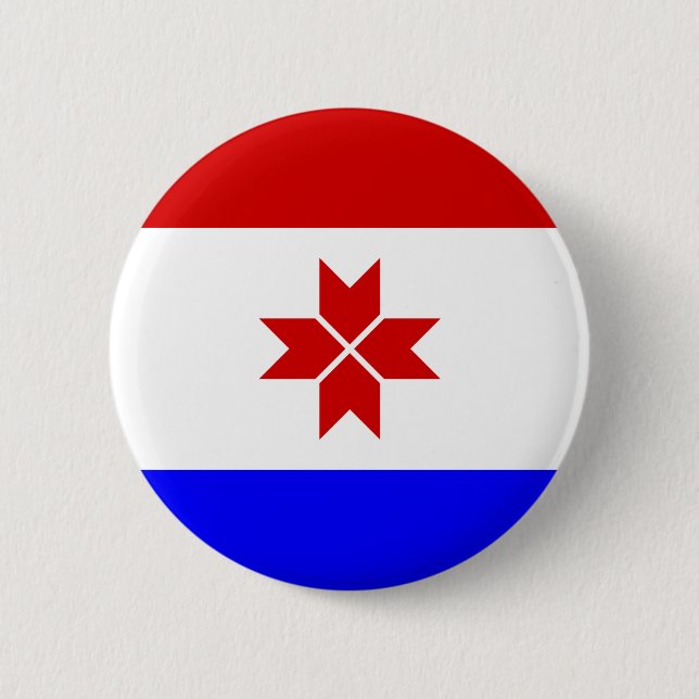 Mordovia Flag Button (Front)